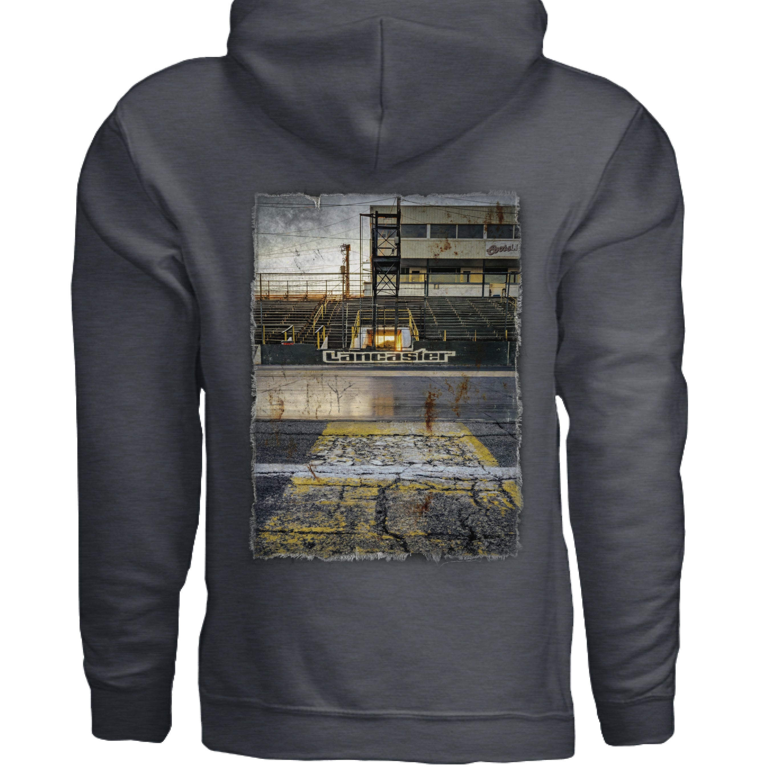 DARK HEATHER - BACK