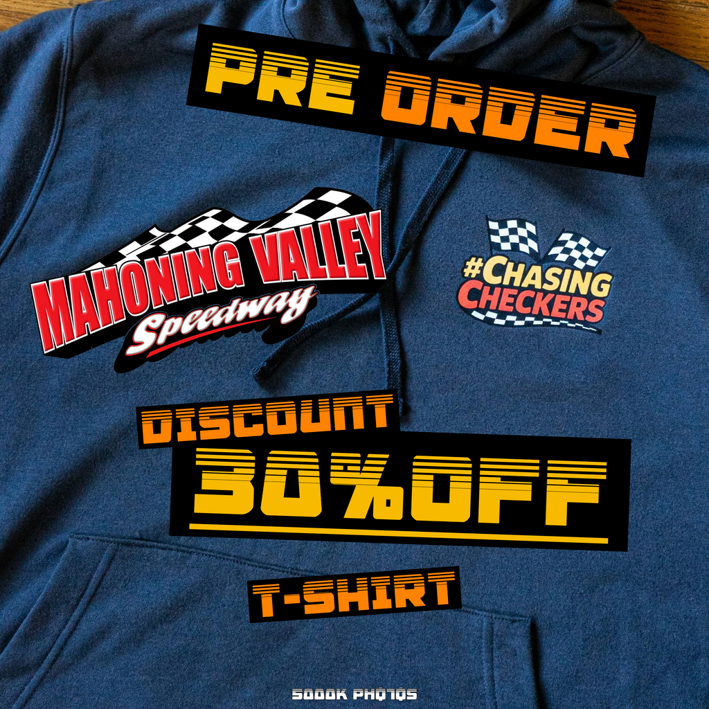 Chasing Checkers: Mahoning Valley Speedway T-Shirt PRE-SALE!